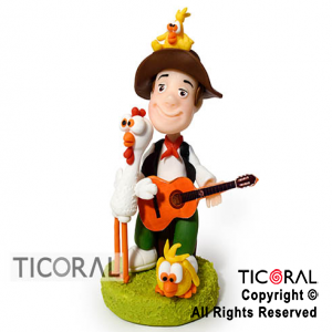 ADORNO GRANJA DE ZENON A. PORCELANA FRIA x 1